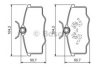 VW 377698151E Brake Pad Set, disc brake